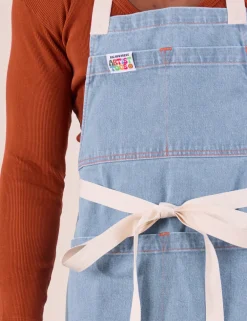 Sale Full Indigo Denim Apron Denim