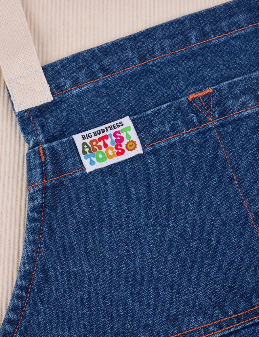 Sale Full Indigo Denim Apron Denim