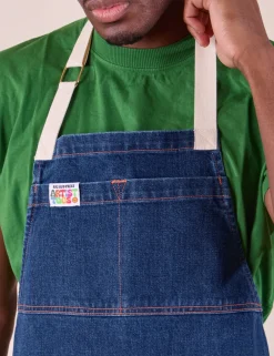 Sale Full Indigo Denim Apron Denim