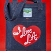New I Love LA Tote Big Totes|Graphic Tees
