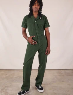 Sale Long Jumpsuit - Short Sleeve Jumpsuits