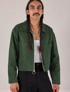 Fashion Mechanic Jacket - Denim|Mechanic Jackets