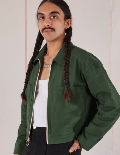 Fashion Mechanic Jacket - Denim|Mechanic Jackets