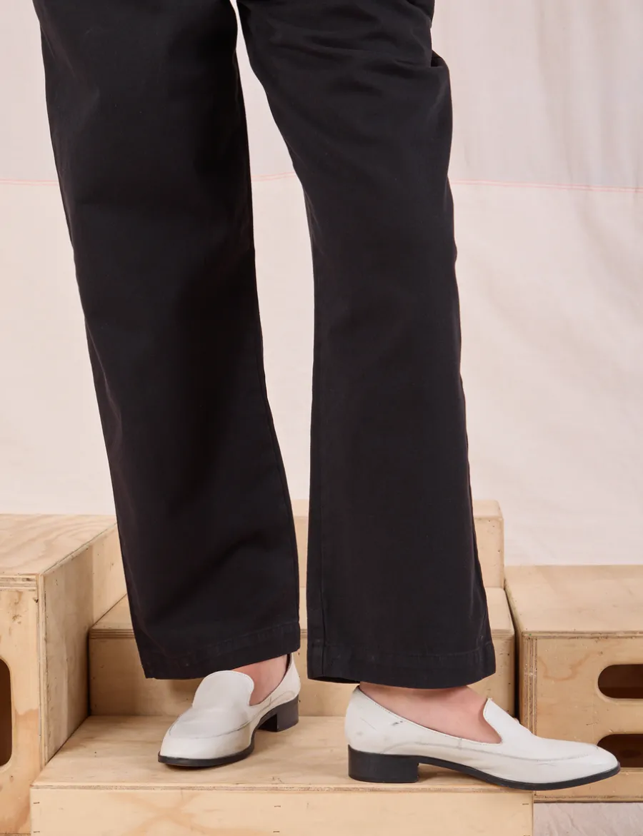 Clearance Mid-Rise Pleated Trousers - Trousers