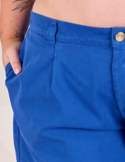Discount Mid-Rise Pleated Trousers - Trousers