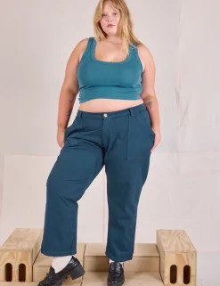 Hot Mid-Rise Work Pants - Work Pants