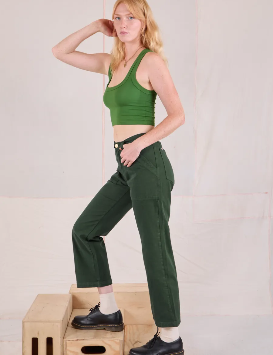 Fashion Mid-Rise Work Pants - Work Pants