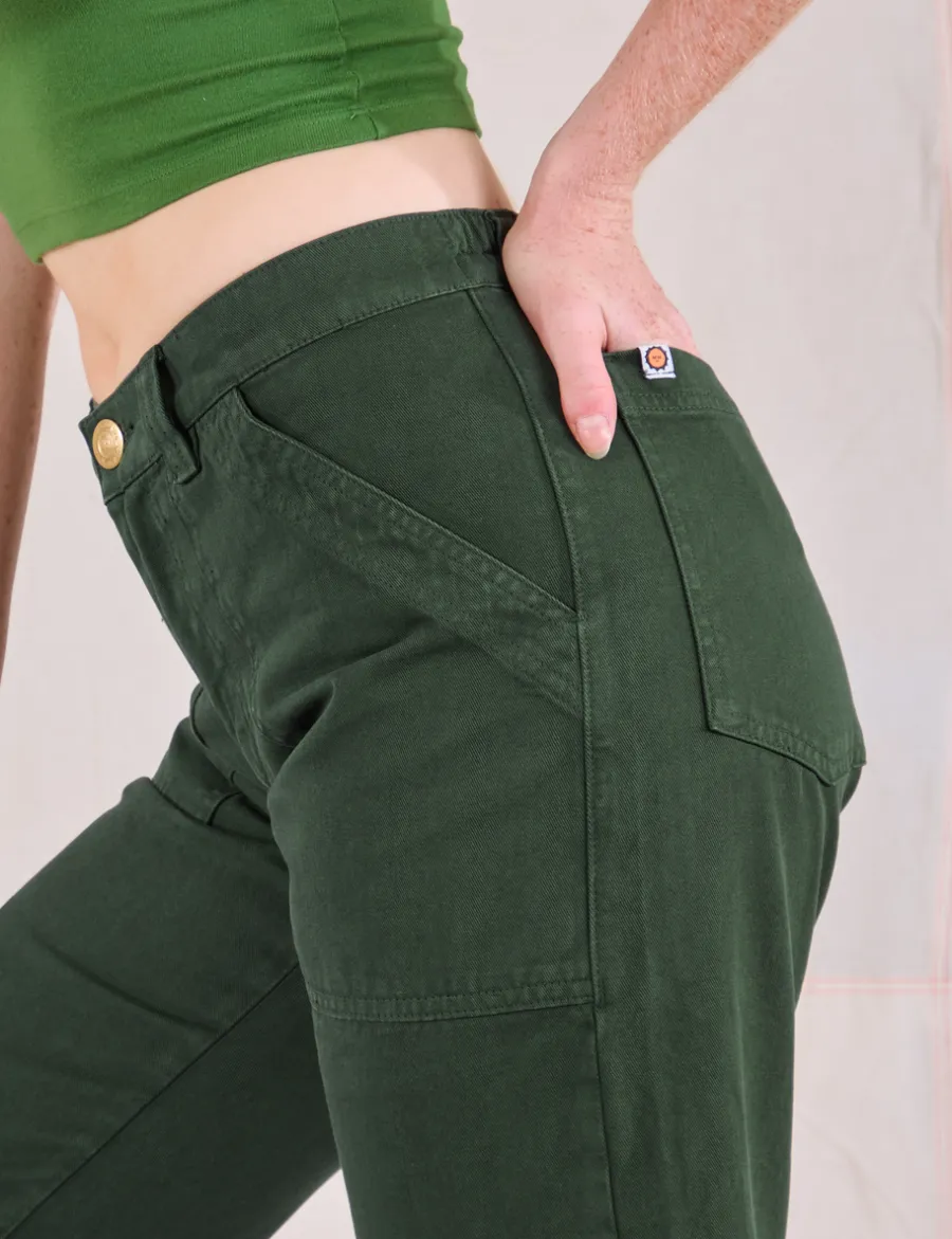 Fashion Mid-Rise Work Pants - Work Pants