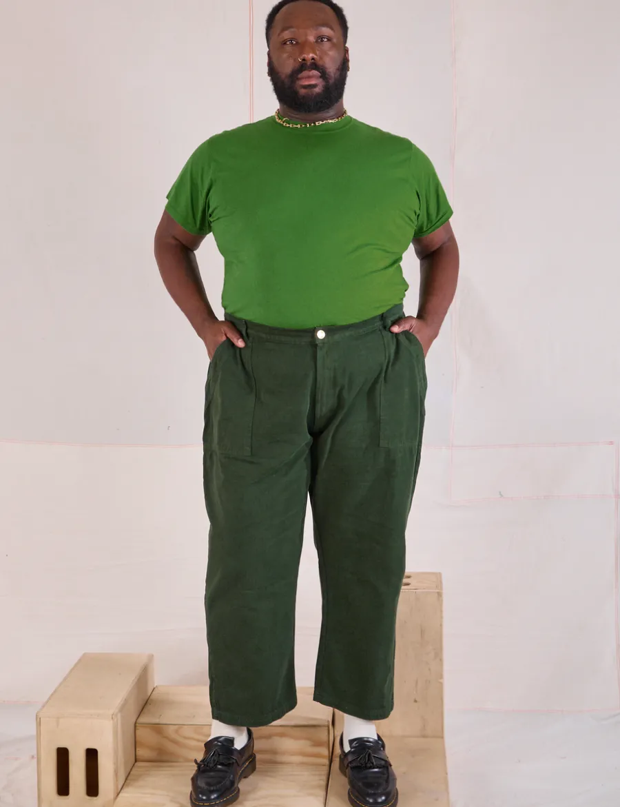 Fashion Mid-Rise Work Pants - Work Pants