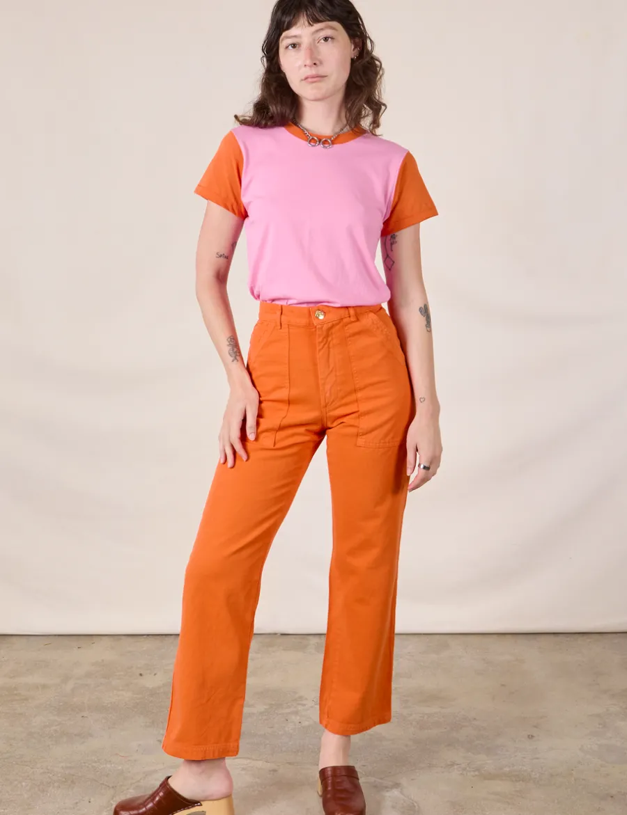 Discount Mismatched Tee - Organic Tees|Organic Vintage Tees