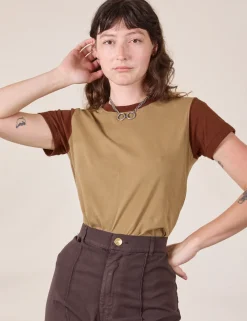 Sale Mismatched Tee - Organic Tees|Organic Vintage Tees