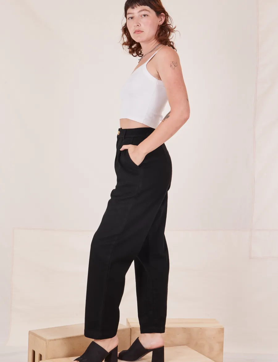 New Organic Trousers - Basic Black Organic|Trousers