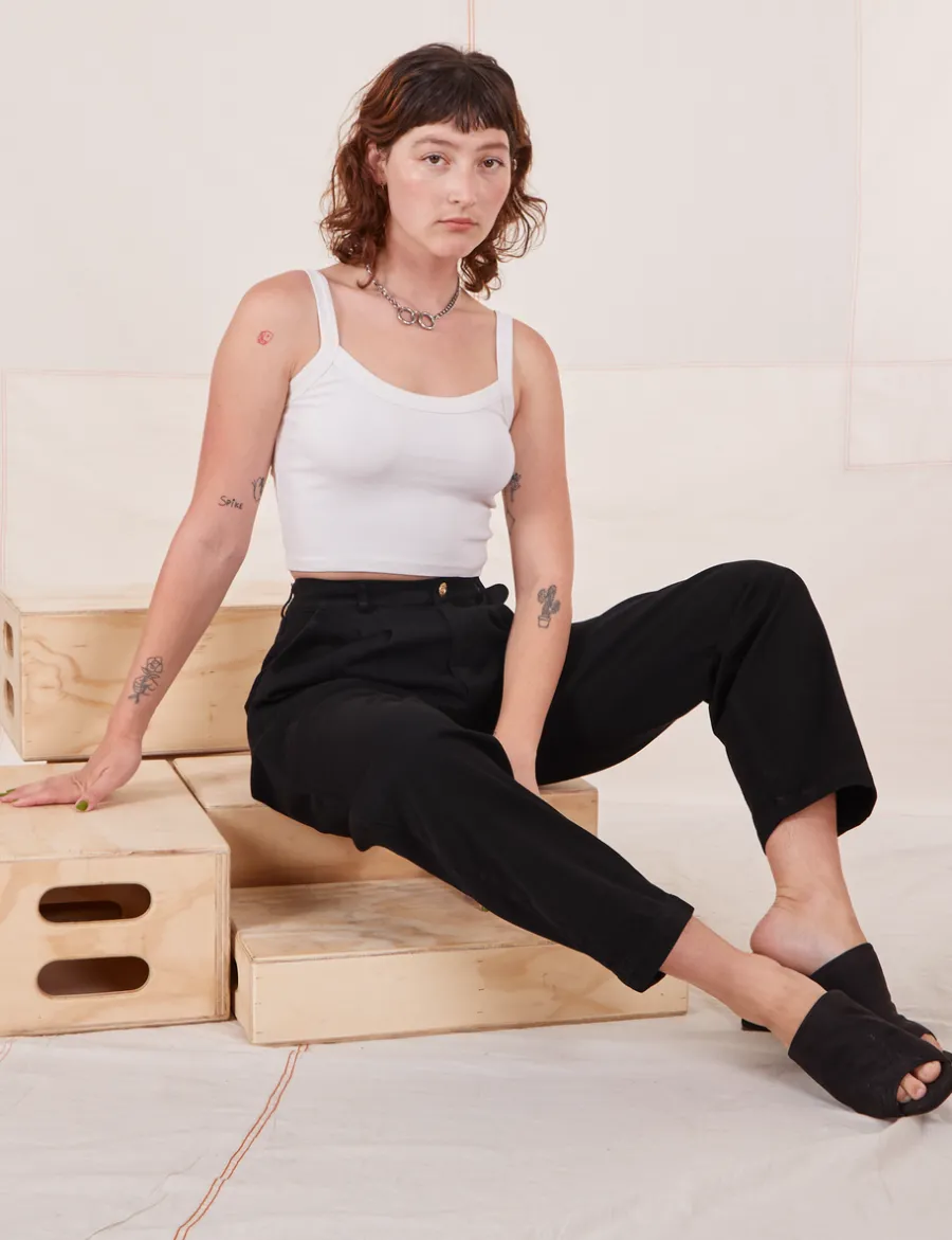 New Organic Trousers - Basic Black Organic|Trousers