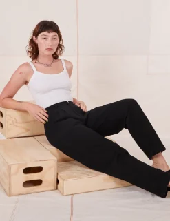 New Organic Trousers - Basic Black Organic|Trousers