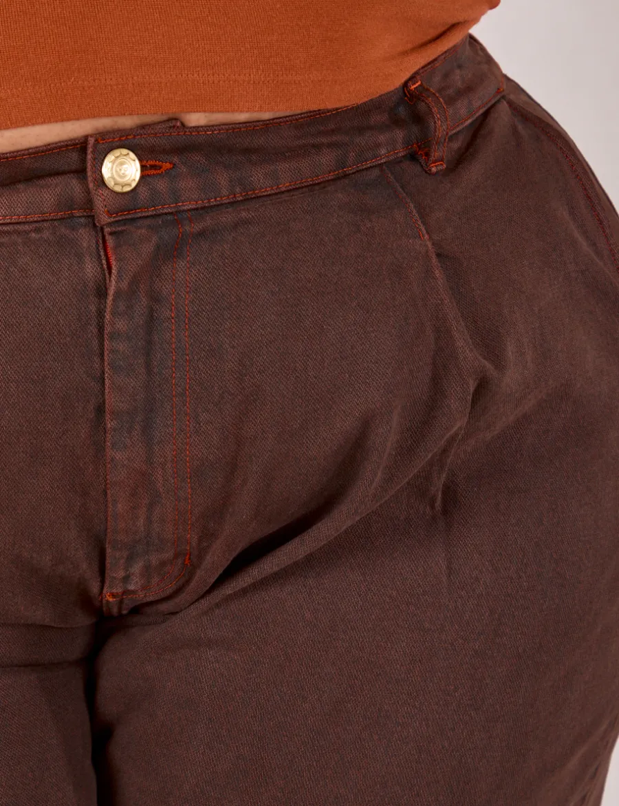 New Overdyed Denim Trouser - Fudge Trousers|Denim