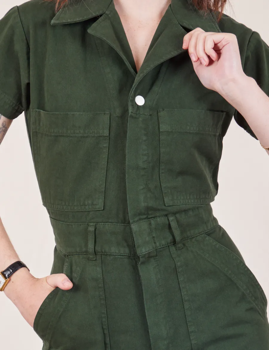 Best Petite Short Sleeve Jumpsuit - Short Sleeve Jumpsuits