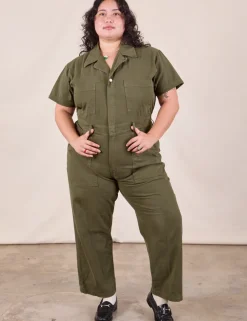 Best Petite Short Sleeve Jumpsuit - Short Sleeve Jumpsuits
