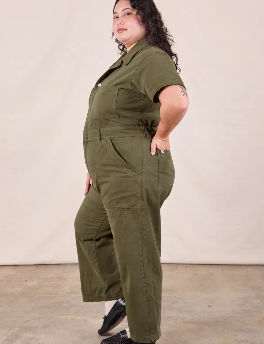 Best Petite Short Sleeve Jumpsuit - Short Sleeve Jumpsuits
