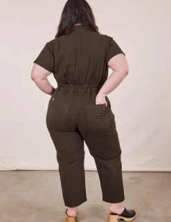 Sale Petite Short Sleeve Jumpsuit - Short Sleeve Jumpsuits