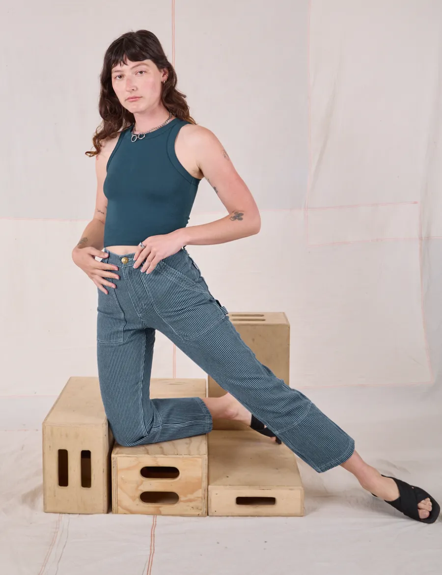 Clearance Railroad Carpenter Jeans - Denim|Carpenter Jeans