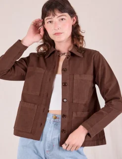 Online Ripstop Work Jacket - Fudgesicle Brown *FINAL SALE* Work Jacket