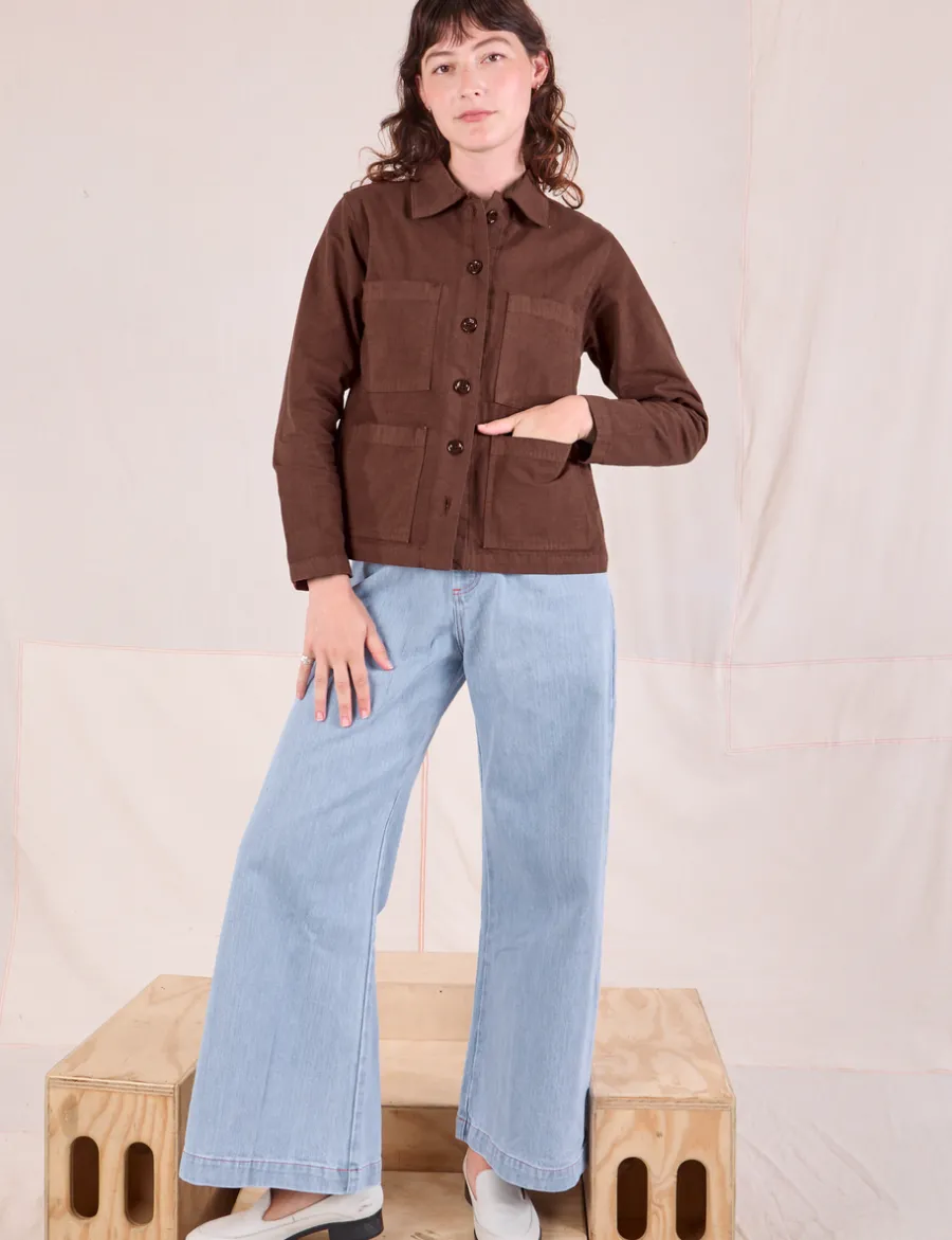 Online Ripstop Work Jacket - Fudgesicle Brown *FINAL SALE* Work Jacket