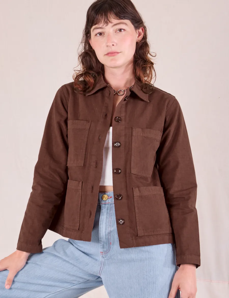 Online Ripstop Work Jacket - Fudgesicle Brown *FINAL SALE* Work Jacket