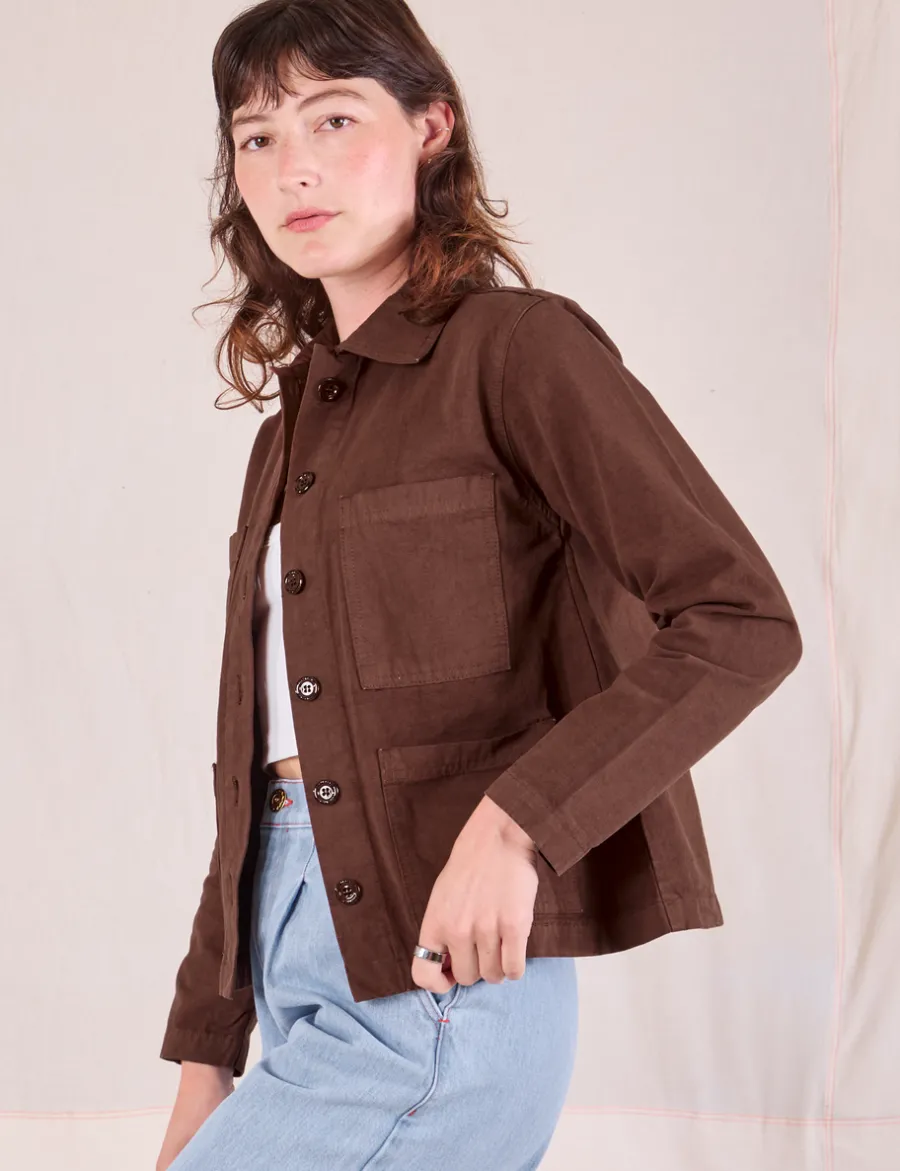 Online Ripstop Work Jacket - Fudgesicle Brown *FINAL SALE* Work Jacket