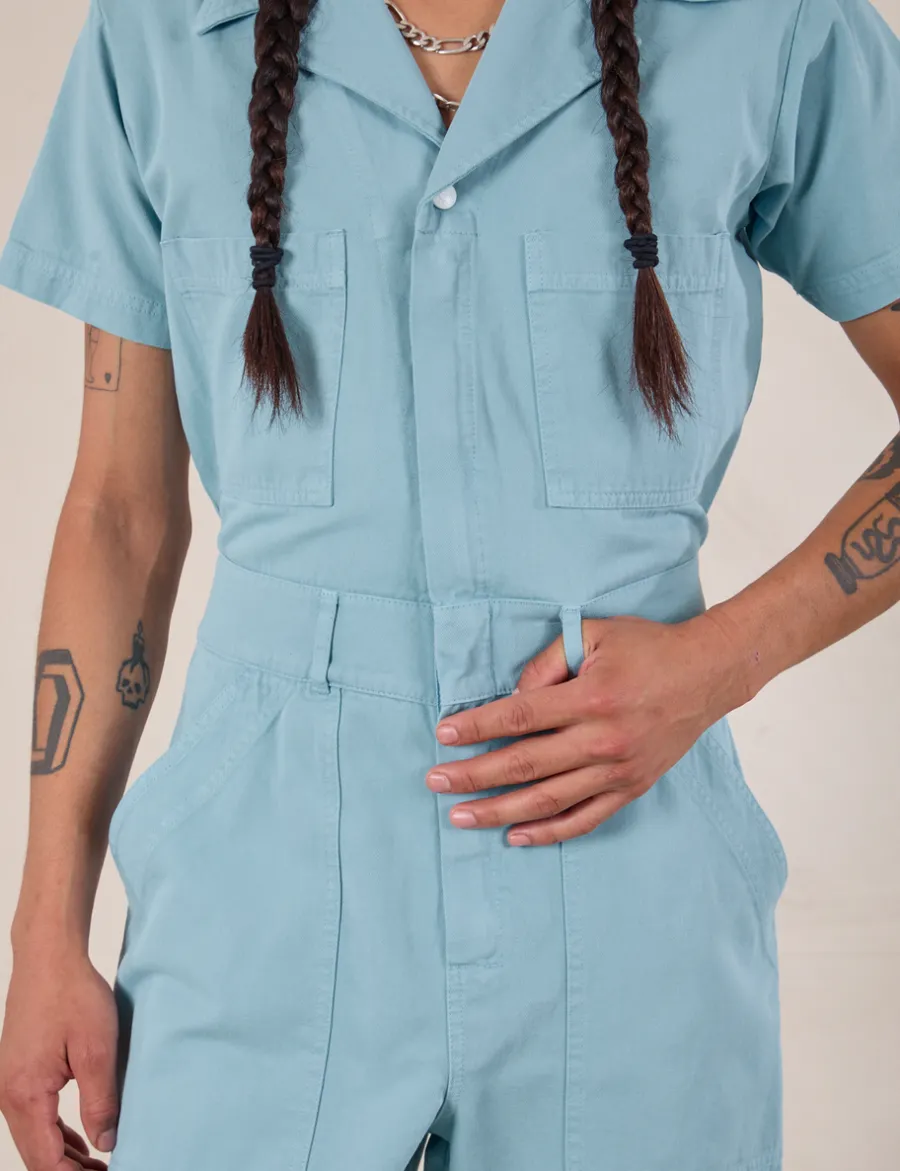 Hot Short Sleeve Jumpsuit - Short Sleeve Jumpsuits