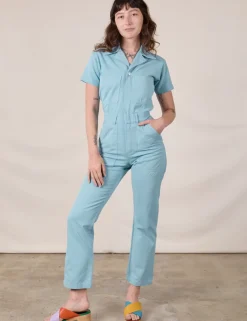Hot Short Sleeve Jumpsuit - Short Sleeve Jumpsuits