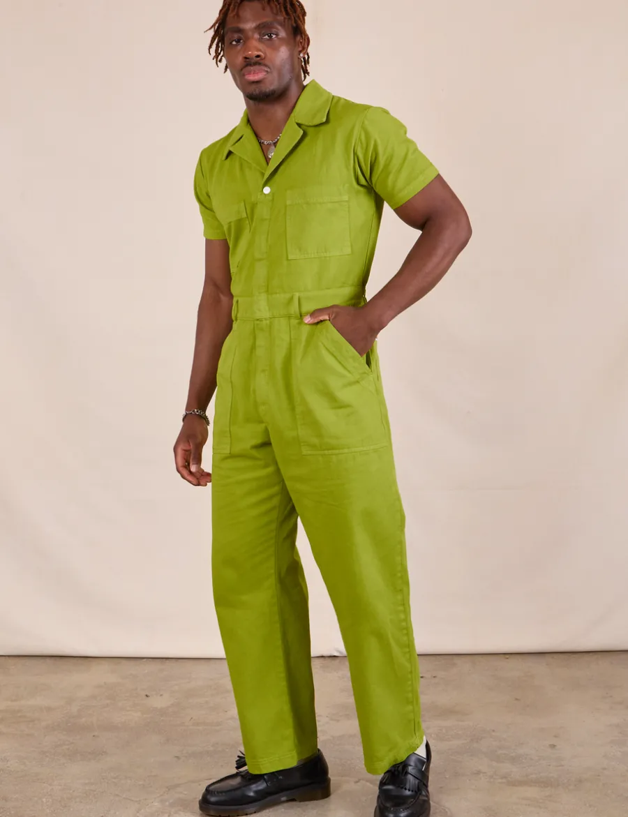 Clearance Short Sleeve Jumpsuit - Short Sleeve Jumpsuits