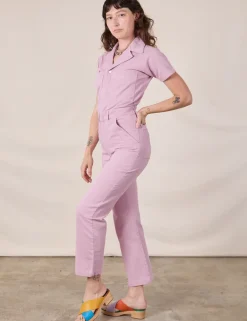 Outlet Short Sleeve Jumpsuit - Short Sleeve Jumpsuits