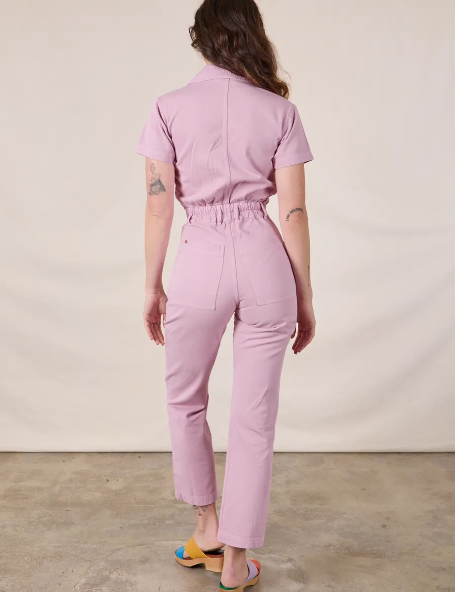 Outlet Short Sleeve Jumpsuit - Short Sleeve Jumpsuits