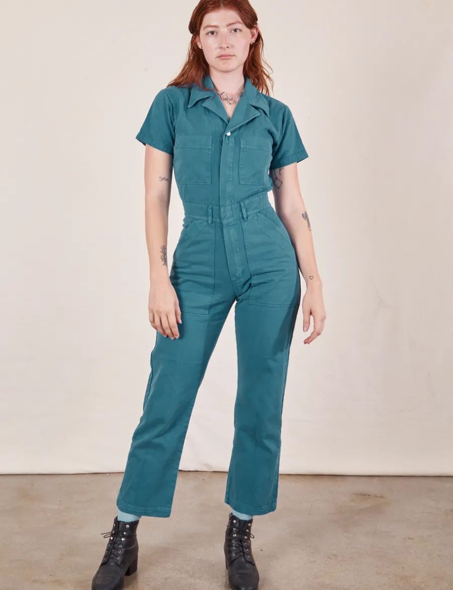 Discount Short Sleeve Jumpsuit - Short Sleeve Jumpsuits