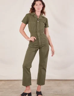 Sale Short Sleeve Jumpsuit - Short Sleeve Jumpsuits