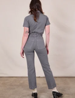 Clearance Short Sleeve Jumpsuit - Short Sleeve Jumpsuits