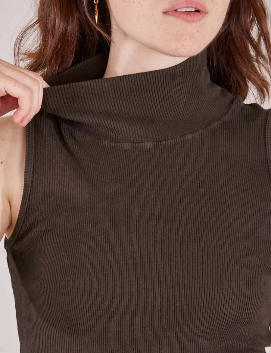 Discount Sleeveless Essential Turtleneck - Turtlenecks|Turtlenecks