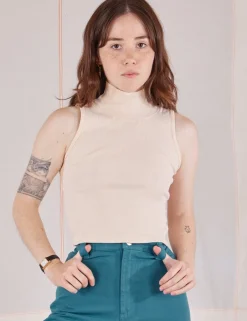 Discount Sleeveless Essential Turtleneck - Turtlenecks|Turtlenecks