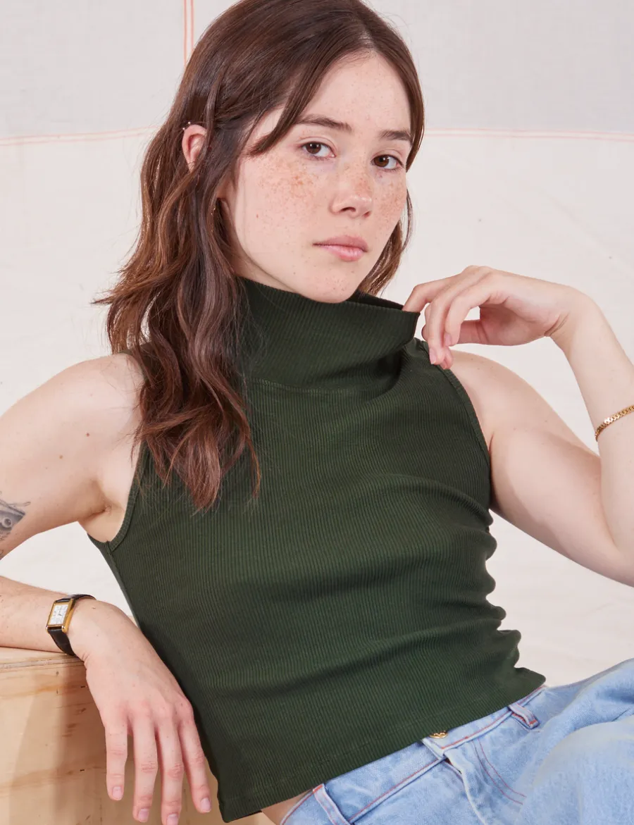 Discount Sleeveless Essential Turtleneck - Turtlenecks|Turtlenecks