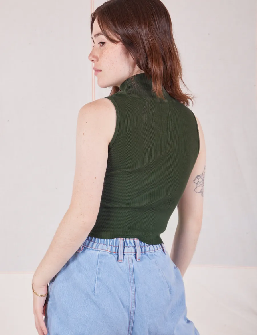 Discount Sleeveless Essential Turtleneck - Turtlenecks|Turtlenecks