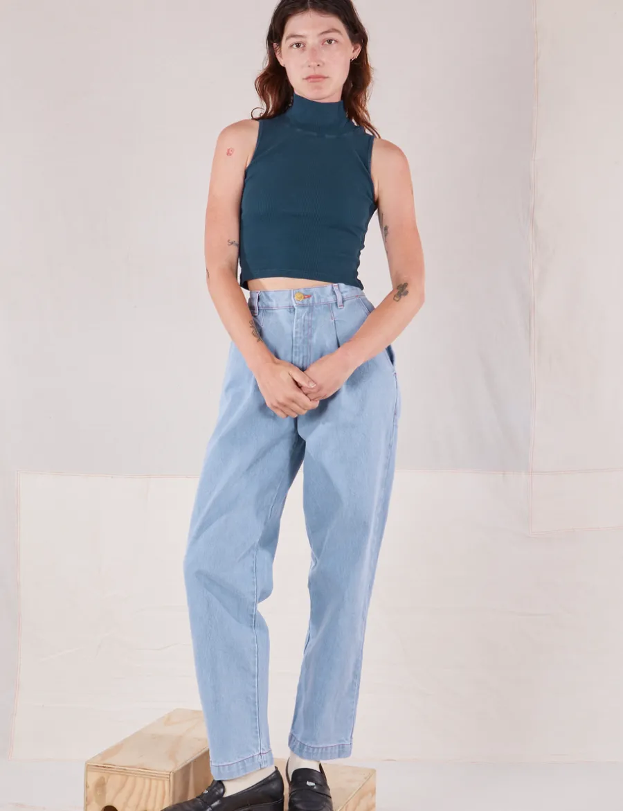 Hot Sleeveless Essential Turtleneck - Turtlenecks|Turtlenecks