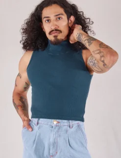 Hot Sleeveless Essential Turtleneck - Turtlenecks|Turtlenecks