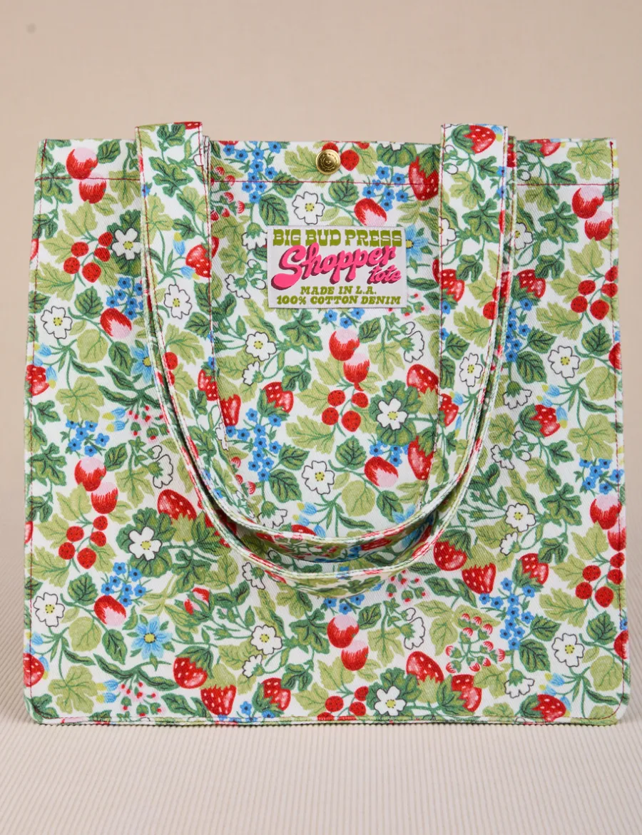 Hot Strawberry Blossom Bags Big Totes