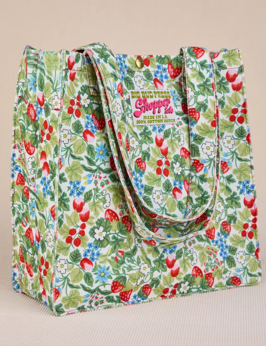 Hot Strawberry Blossom Bags Big Totes
