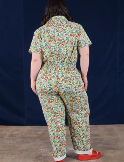 Discount Strawberry Blossom Jumpsuit Short Sleeve Jumpsuits