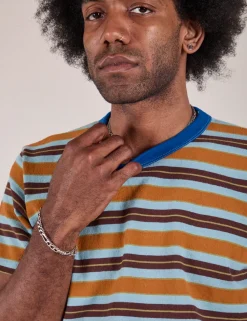 Sale Striped Crop Burly Tee - Burly Tees