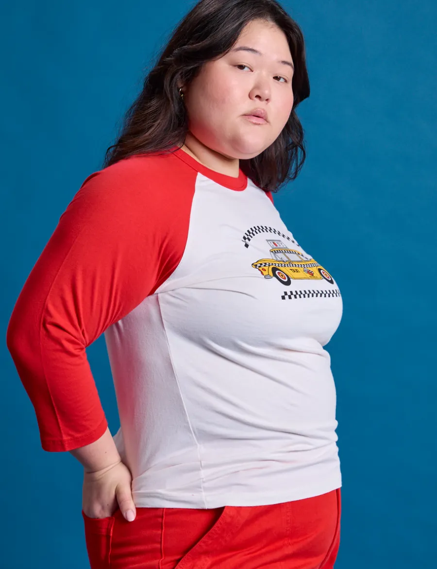 Discount Taxi Raglan Tee - T-Shirts