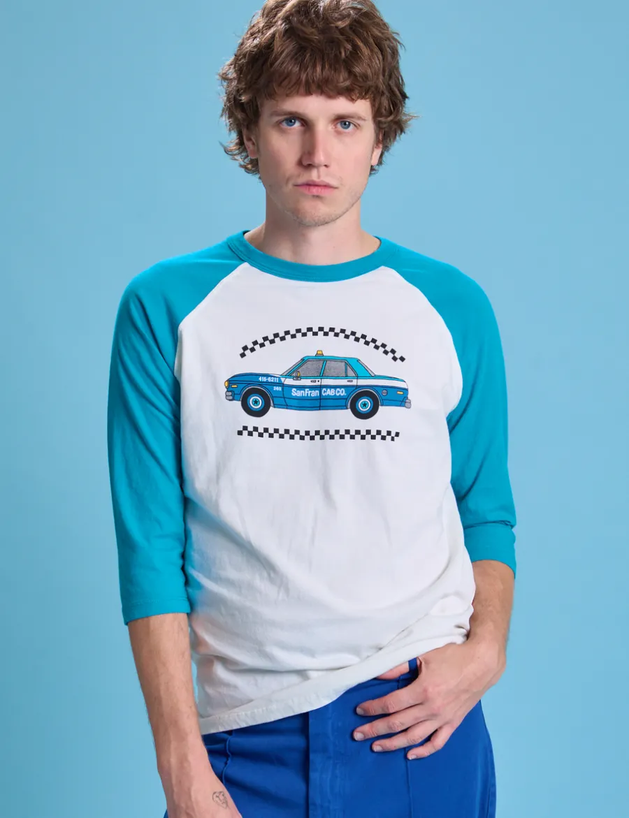 Best Taxi Raglan Tee - T-Shirts