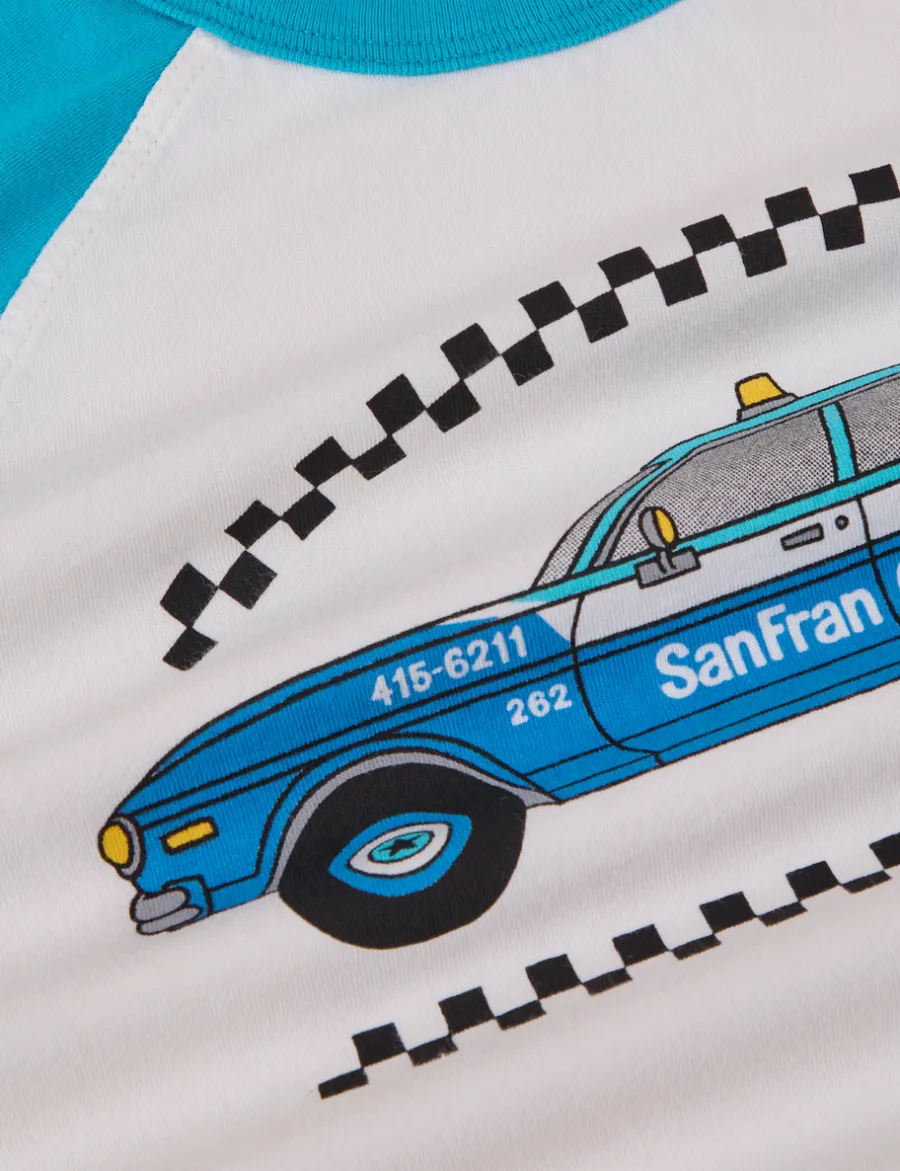 Best Taxi Raglan Tee - T-Shirts