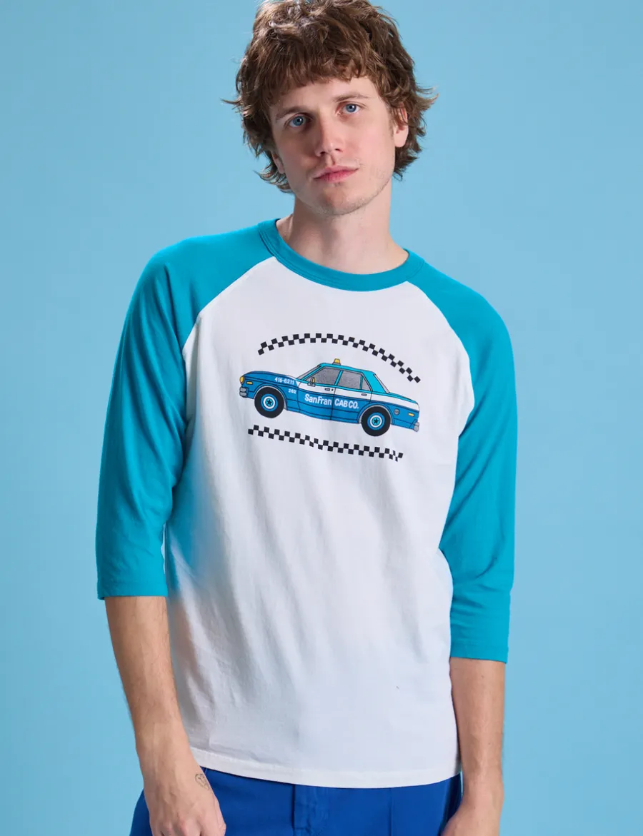 Best Taxi Raglan Tee - T-Shirts